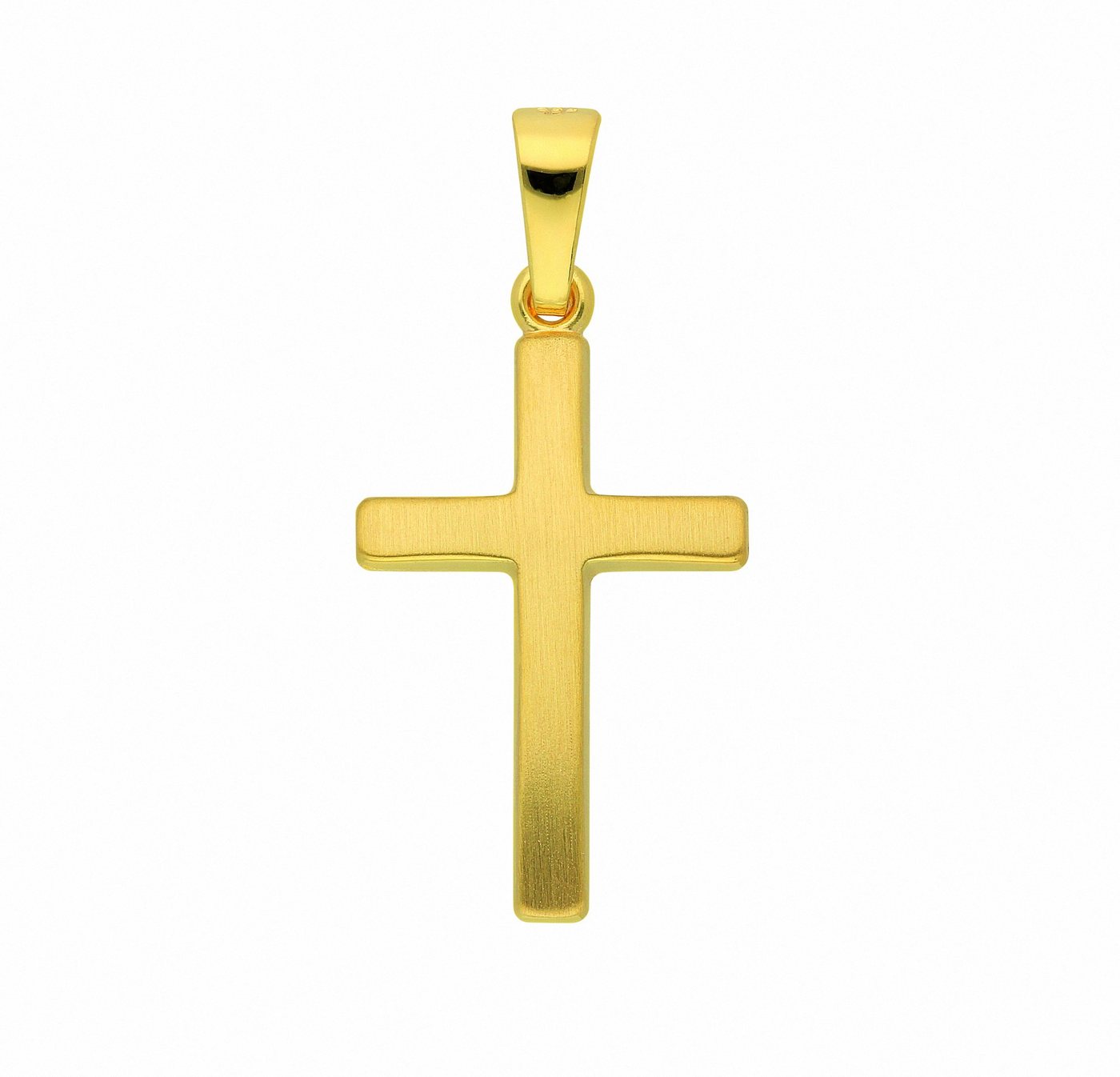 Adelia´s Kette mit Anhänger 585 Gold Kreuz Anhänger, Schmuckset - Set mit Halskette von Adelia´s