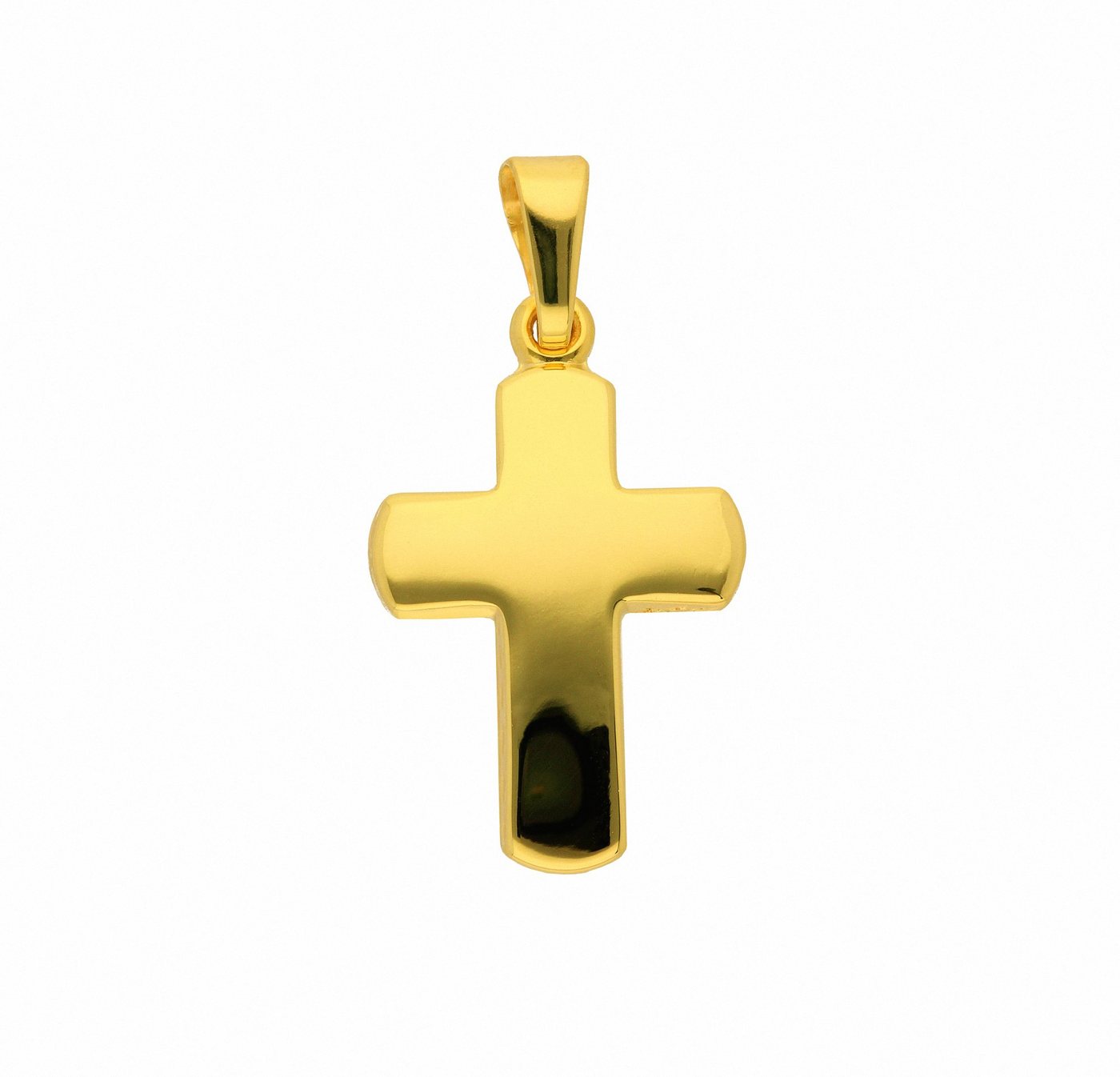 Adelia´s Kette mit Anhänger 585 Gold Kreuz Anhänger, Schmuckset - Set mit Halskette von Adelia´s