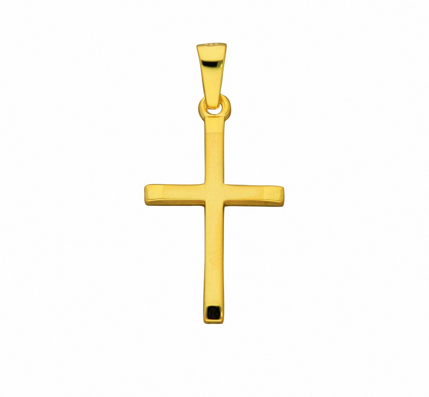 Adelia´s Kette mit Anhänger 585 Gold Kreuz Anhänger, Schmuckset - Set mit Halskette von Adelia´s