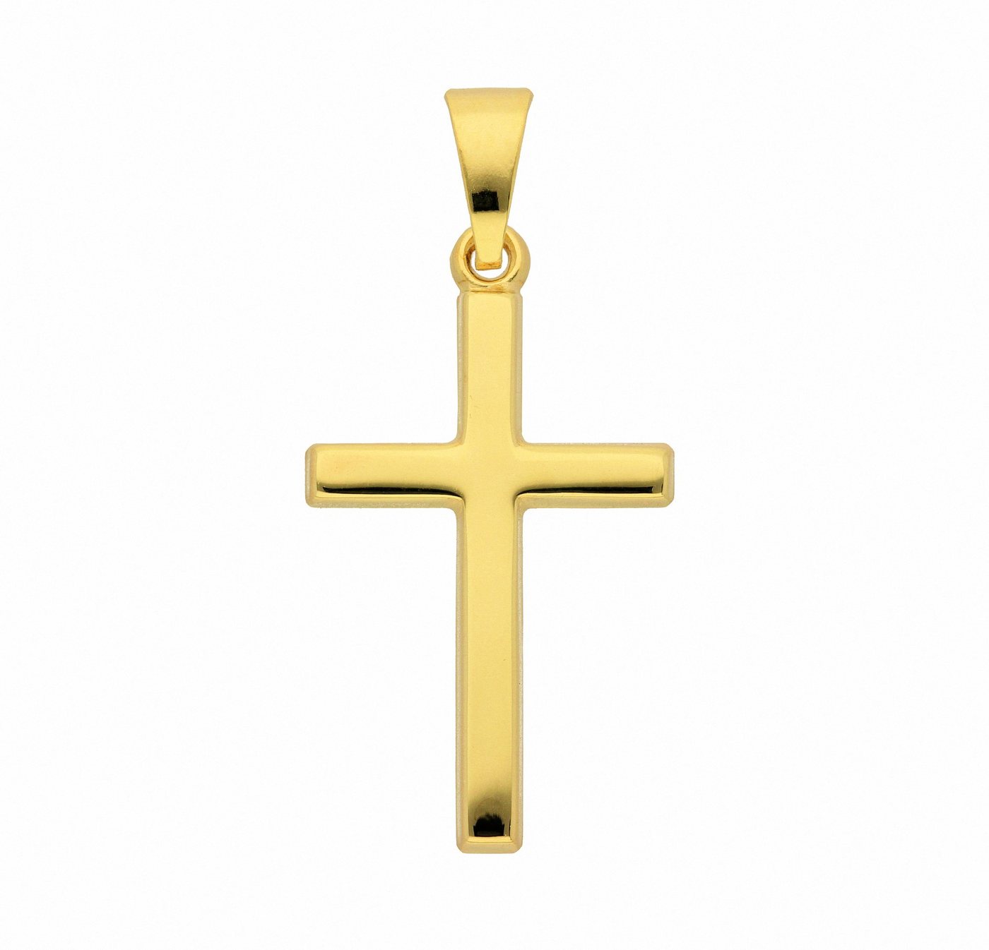 Adelia´s Kette mit Anhänger 585 Gold Kreuz Anhänger, Schmuckset - Set mit Halskette von Adelia´s