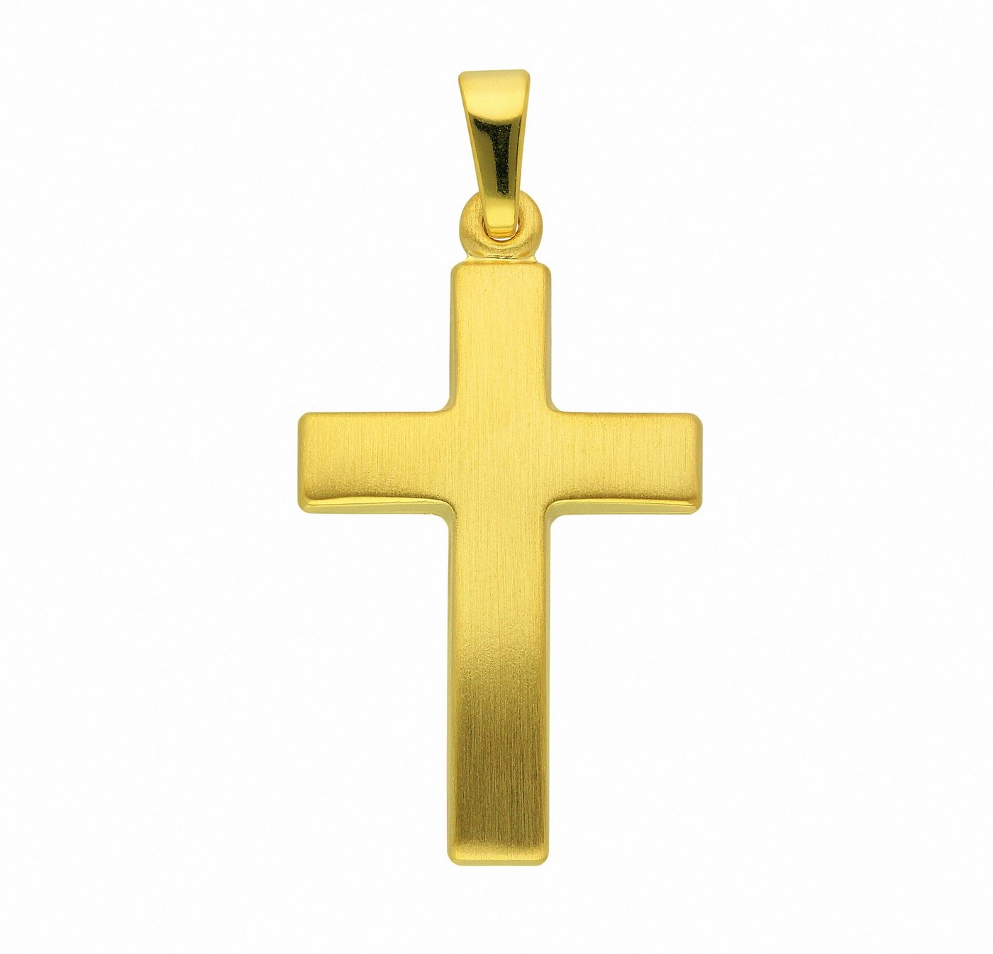 Adelia´s Kette mit Anhänger 585 Gold Kreuz Anhänger, Schmuckset - Set mit Halskette von Adelia´s