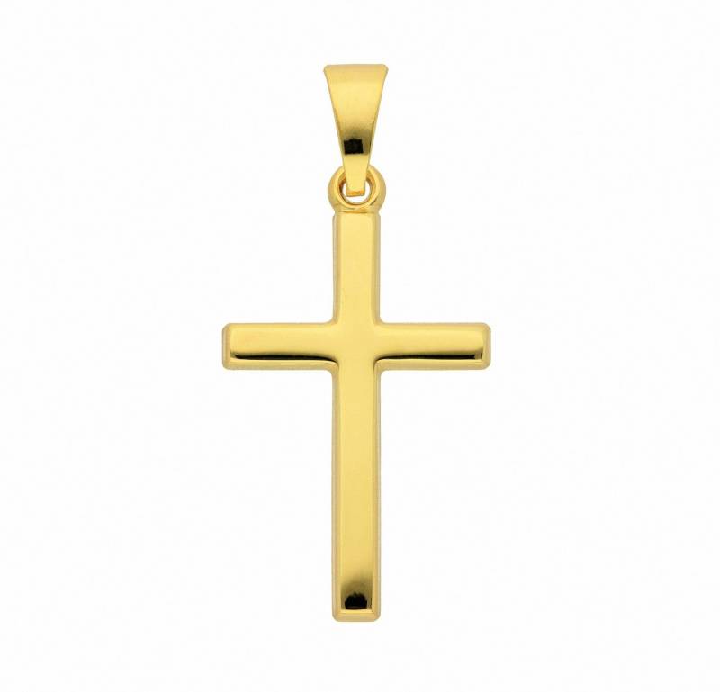 Adelia´s Kette mit Anhänger Schmuckset - Set mit Halskette 333 Gold Kreuz Anhänger, Schmuckset - Set mit Halskette von Adelia´s