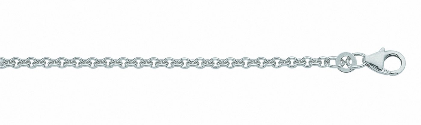 Adelia´s Kette ohne Anhänger Damen 925 Silber Anker Halskette Ø 1,9 mm, Silberschmuck für Damen von Adelia´s