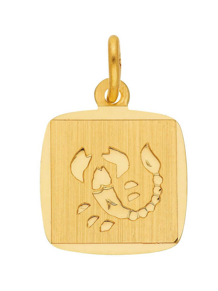 Adelia´s Kettenanhänger 333 Gold Sternzeichen Anhänger Skorpion, Goldschmuck für Damen & Herren Adelia´s Kettenanhänger 333 Gold Sternzeichen Anhänger Skorpion, Goldschmuck für Damen & Herren von Adelia´s