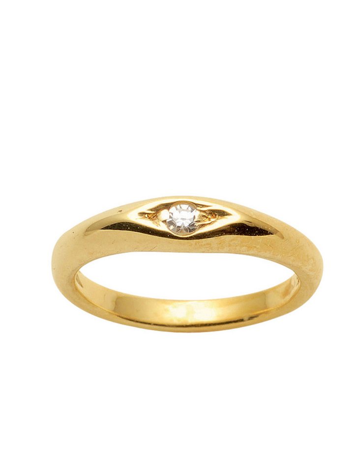 Adelia´s Kettenanhänger 585 Gold Anhänger Taufring Ø 10,1 mm, mit Diamant Goldschmuck für Damen Adelia´s Kettenanhänger 585 Gold Anhänger Taufring Ø 10,1 mm, mit Diamant Goldschmuck für Damen von Adelia´s