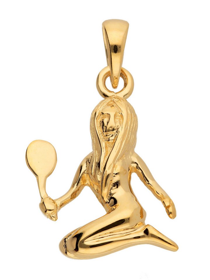 Adelia´s Kettenanhänger 585 Gold Sternzeichen Anhänger Jungfrau, Goldschmuck für Damen & Herren Adelia´s Kettenanhänger 585 Gold Sternzeichen Anhänger Jungfrau, Goldschmuck für Damen & Herren von Adelia´s