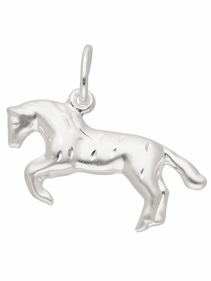 Adelia´s Kettenanhänger 925 Silber Anhänger Pferd, 925 Sterling Silber Silberschmuck für Damen von Adelia´s