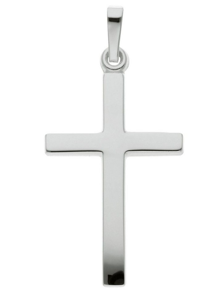 Adelia´s Kettenanhänger 925 Silber Kreuz Anhänger, Silberschmuck für Damen & Herren von Adelia´s