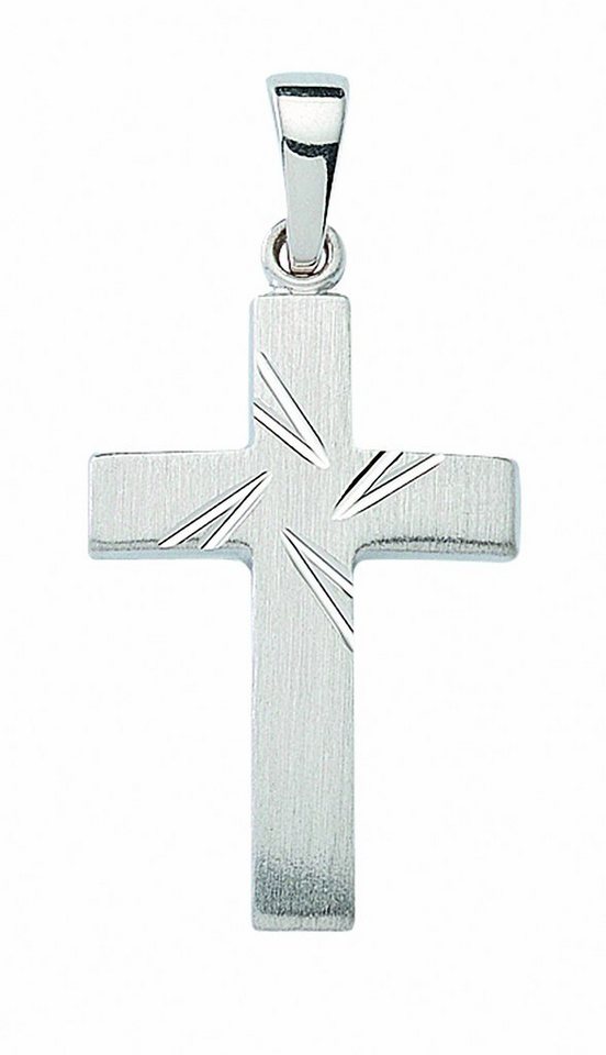 Adelia´s Kettenanhänger 925 Silber Kreuz Anhänger, Silberschmuck für Damen & Herren von Adelia´s