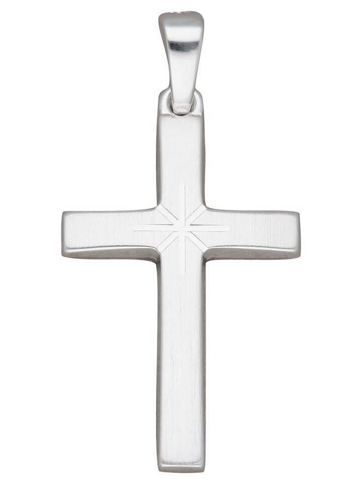 Adelia´s Kettenanhänger 925 Silber Kreuz Anhänger, Silberschmuck für Damen & Herren von Adelia´s