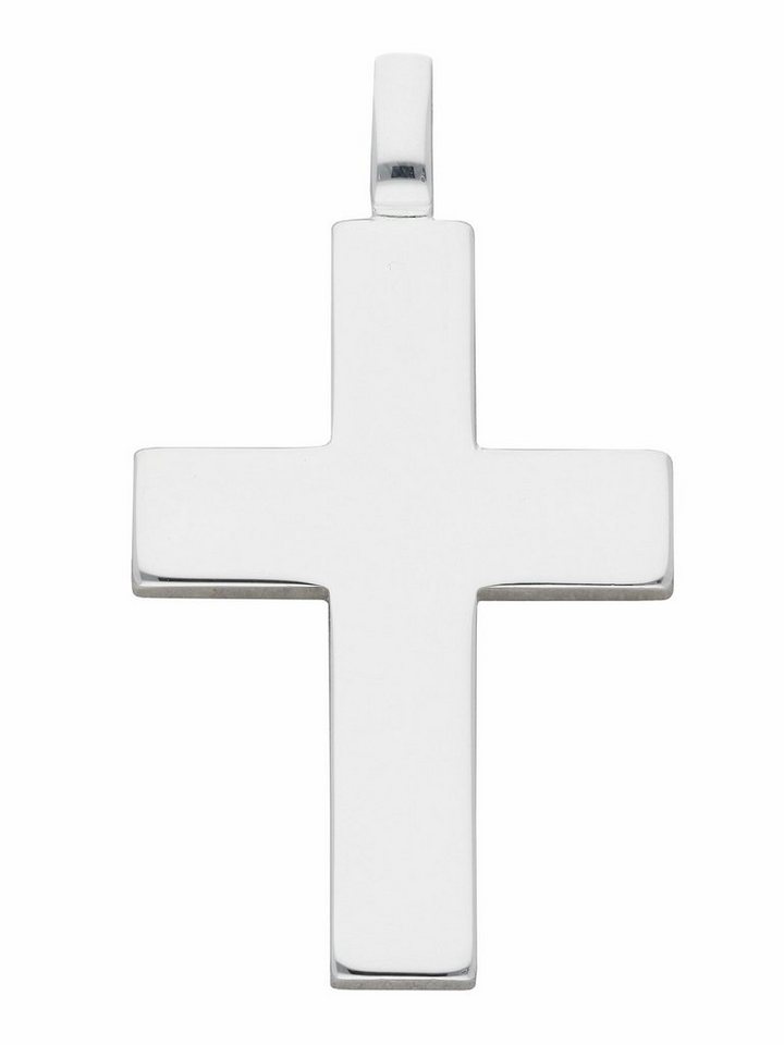 Adelia´s Kettenanhänger 925 Silber Kreuz Anhänger, Silberschmuck für Damen & Herren von Adelia´s