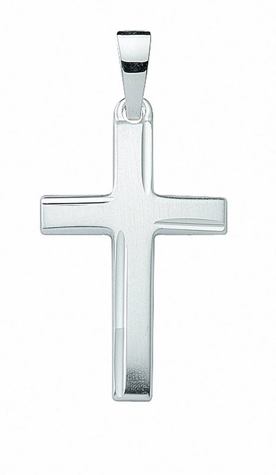 Adelia´s Kettenanhänger 925 Silber Kreuz Anhänger, Silberschmuck für Damen & Herren von Adelia´s