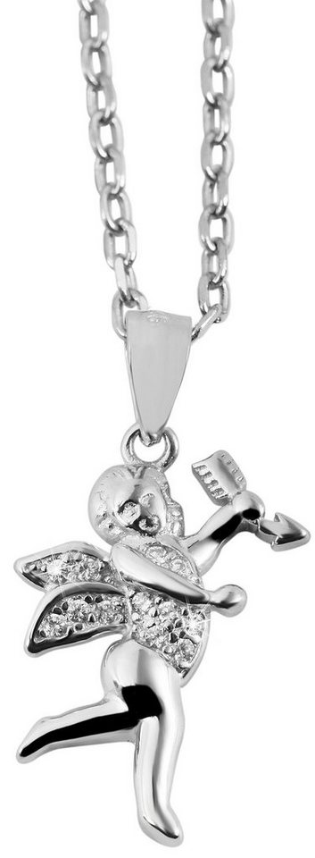 Adelia´s Kettenanhänger zeitloser Engel Anhänger aus 925 Sterling Silber von Adelia´s