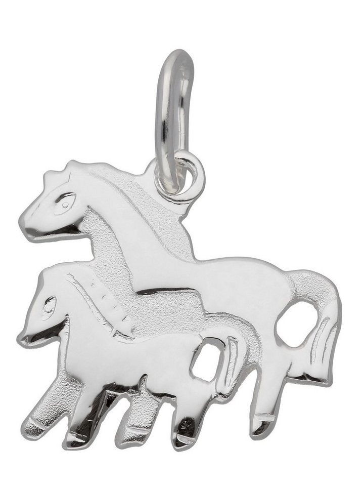 Adelia´s Kettenanhänger 925 Silber Anhänger Pferd, Silberschmuck für Damen von Adelia´s