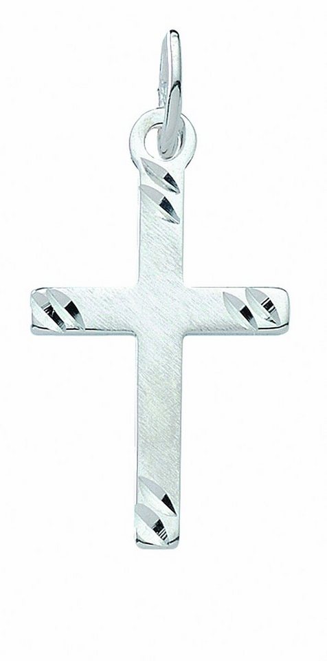 Adelia´s Kettenanhänger 925 Silber Kreuz Anhänger, Silberschmuck für Damen & Herren von Adelia´s