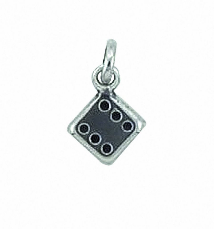 Adelia´s Kettenanhänger Damen Silberschmuck 925 Silber Anhänger Würfel, 925 Sterling Silber Silberschmuck für Damen von Adelia´s