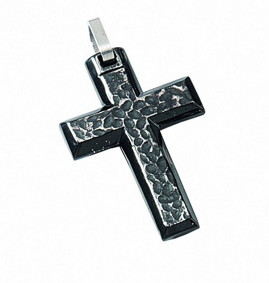 Adelia´s Kettenanhänger Edelstahl Kreuz Anhänger, Edelstahlschmuck für Herren von Adelia´s