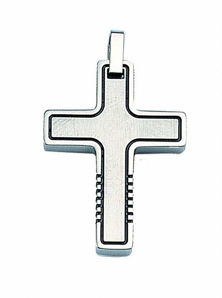 Adelia´s Kettenanhänger Edelstahl Kreuz Anhänger, Edelstahlschmuck für Herren von Adelia´s