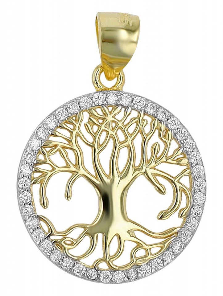 Adelia´s Kettenanhänger Neuheit 2025 - moderner Schmuck Anhänger aus 925 Sterling Silber von Adelia´s