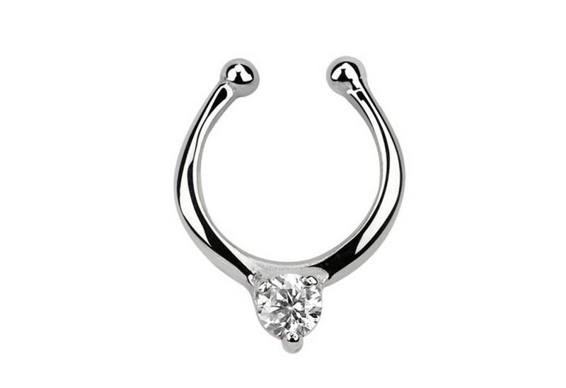 Adelia´s Nasenpiercing Piercing  Nasenpiercing, Klemmring aus 925 Silber von Adelia´s