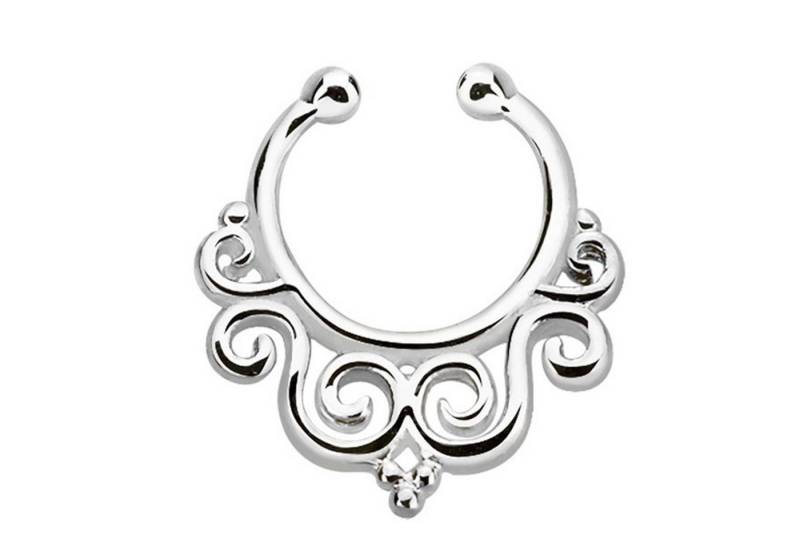 Adelia´s Nasenpiercing Piercing  Nasenpiercing, Klemmring aus 925 Silber von Adelia´s
