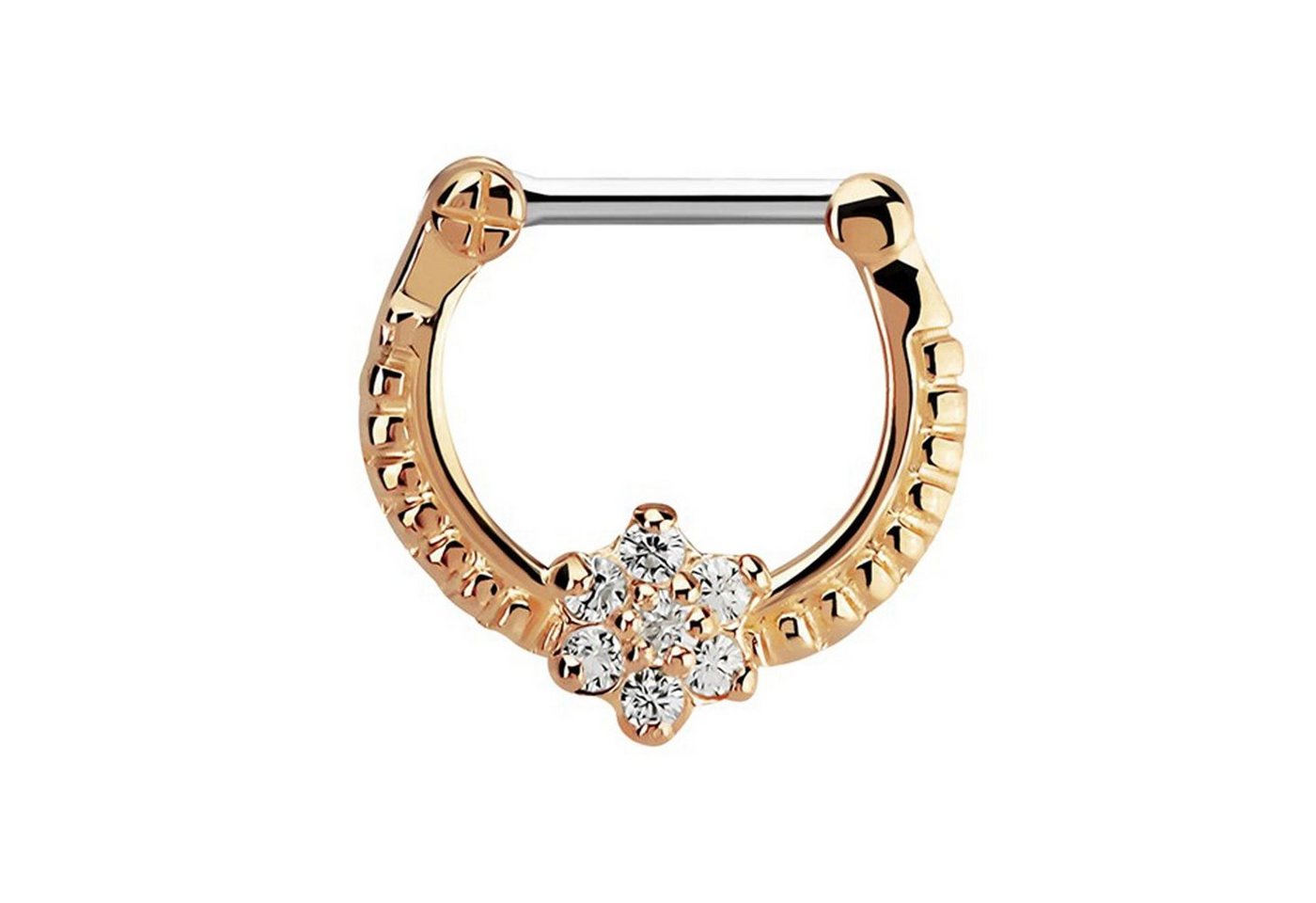 Adelia´s Nasenpiercing Piercing  Nasenpiercing, mit 316l Stahlstab als Verschluss Clicker von Adelia´s