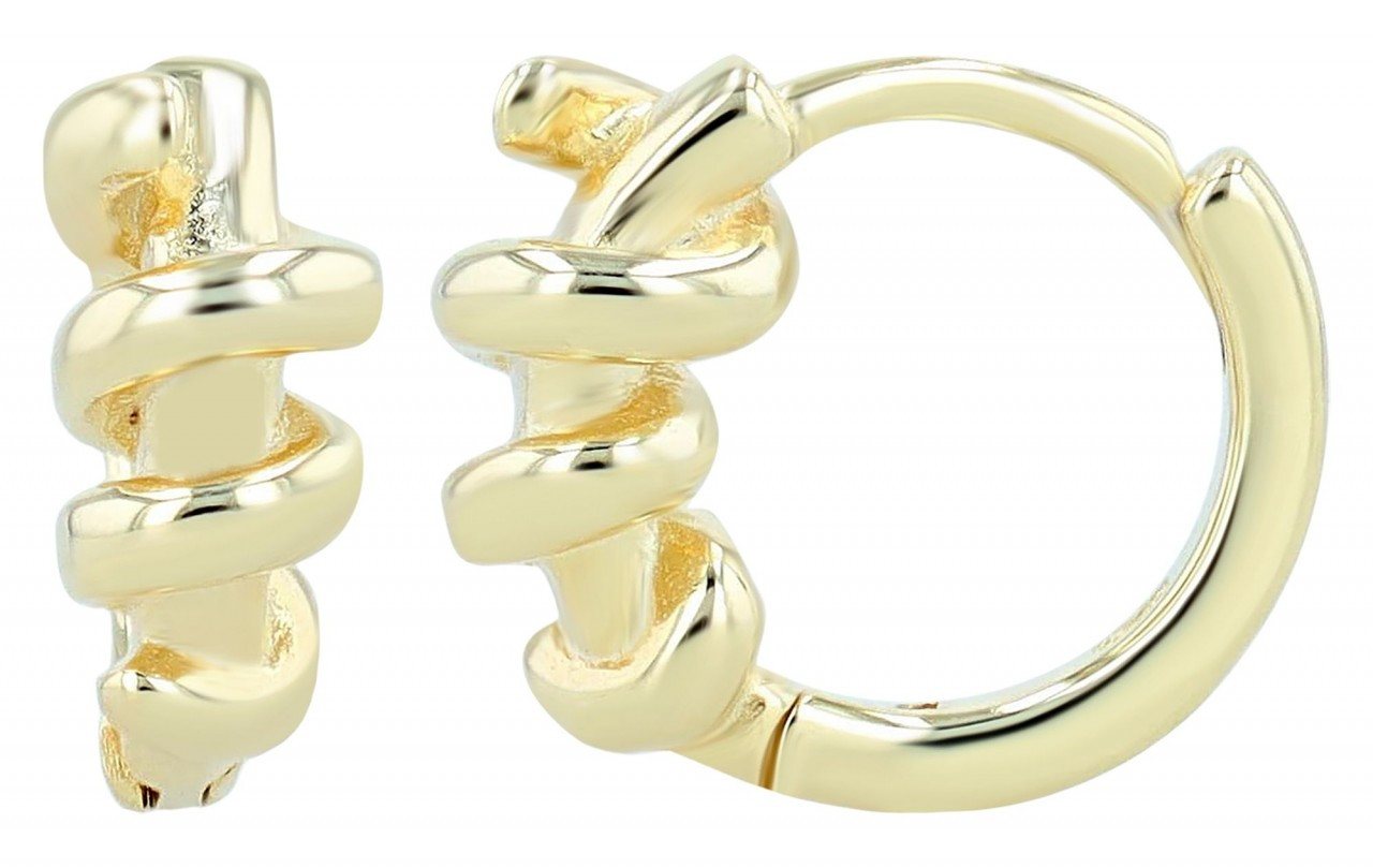 Adelia´s Paar Creolen Damen Creolen aus 925 Sterling Silber Ø 0.9 mm - Ø 0.9 mm von Adelia´s