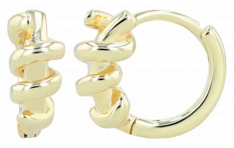 Adelia´s Paar Creolen Damen Creolen aus 925 Sterling Silber Ø 0.9 mm - Ø 0.9 mm von Adelia´s