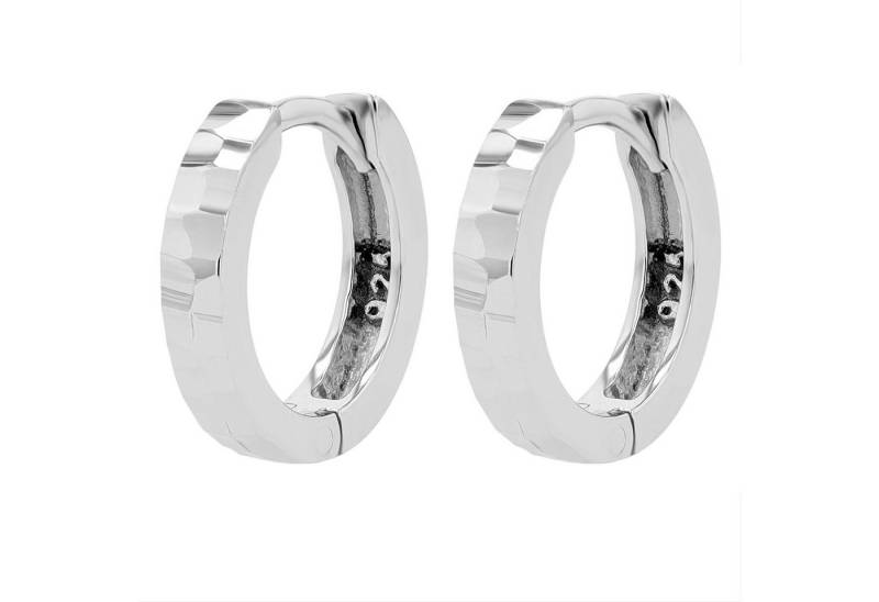 Adelia´s Paar Creolen Neuheit 2025 - Damen Creolen aus 925 Sterling Silber Ø 10 mm von Adelia´s