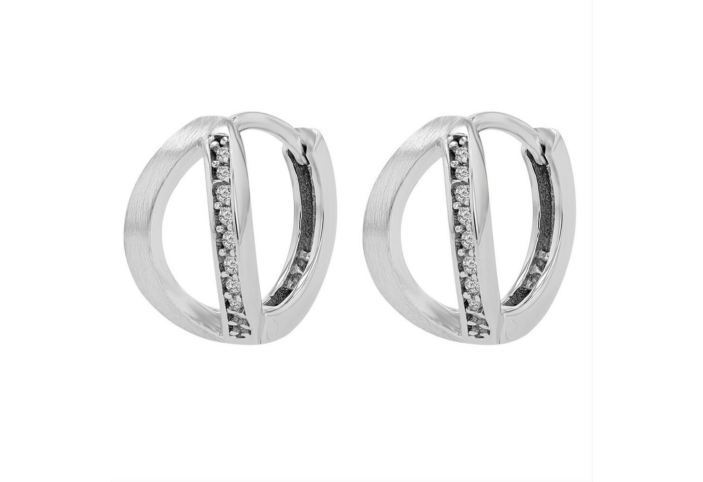 Adelia´s Paar Creolen Neuheit 2025 - Damen Creolen aus 925 Sterling Silber Ø 10 mm von Adelia´s