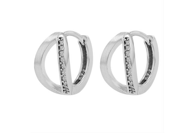 Adelia´s Paar Creolen Neuheit 2025 - Damen Creolen aus 925 Sterling Silber Ø 10 mm von Adelia´s