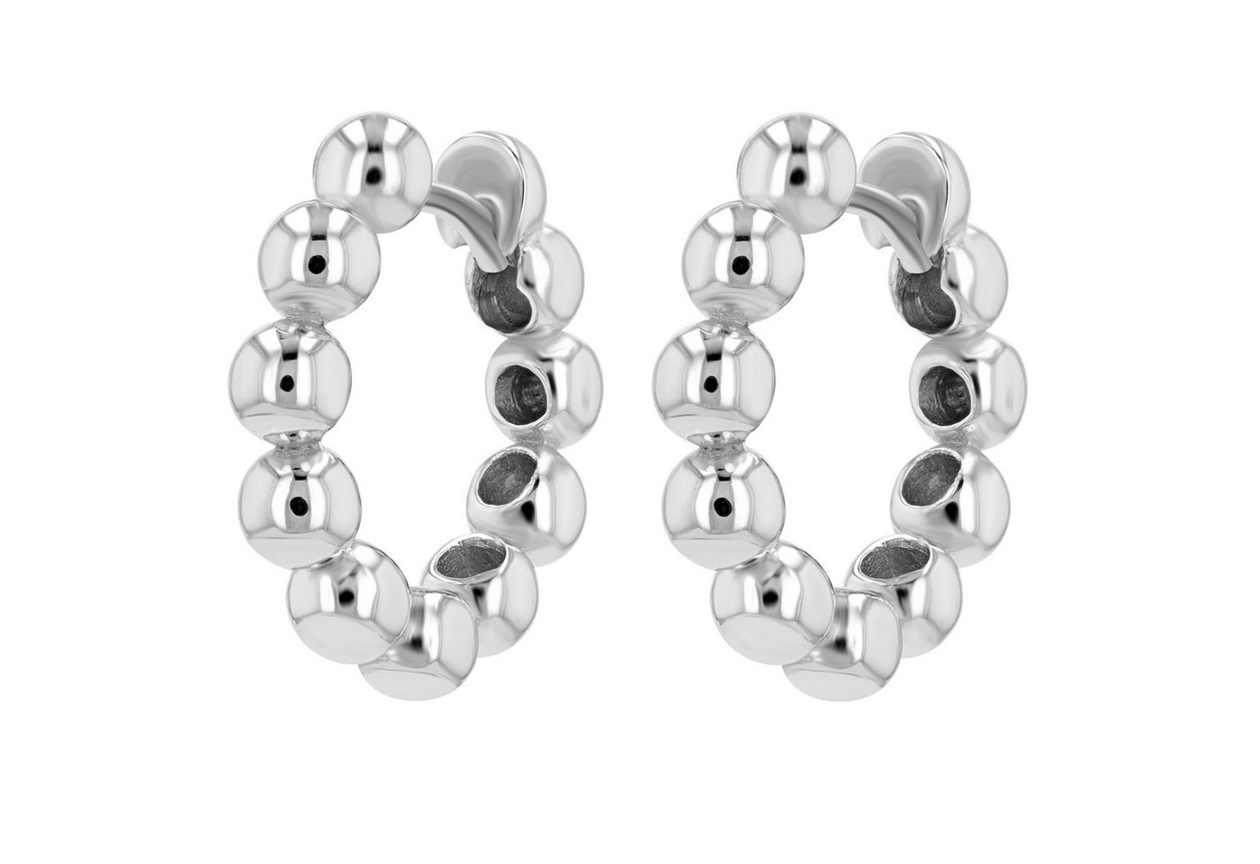 Adelia´s Paar Creolen Neuheit 2025 - Damen Creolen aus 925 Sterling Silber Ø 11 mm von Adelia´s
