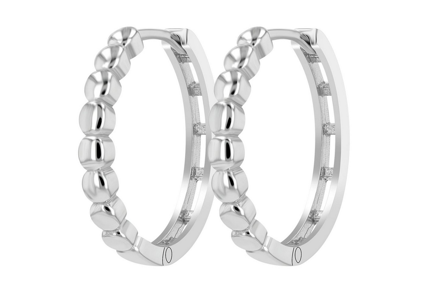 Adelia´s Paar Creolen Neuheit 2025 - Damen Creolen aus 925 Sterling Silber Ø 17 mm von Adelia´s