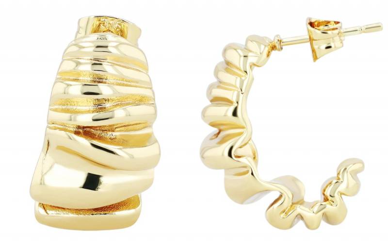 Adelia´s Paar Creolen Neuheit 2025 - Damen Creolen aus Edelstahl von Adelia´s