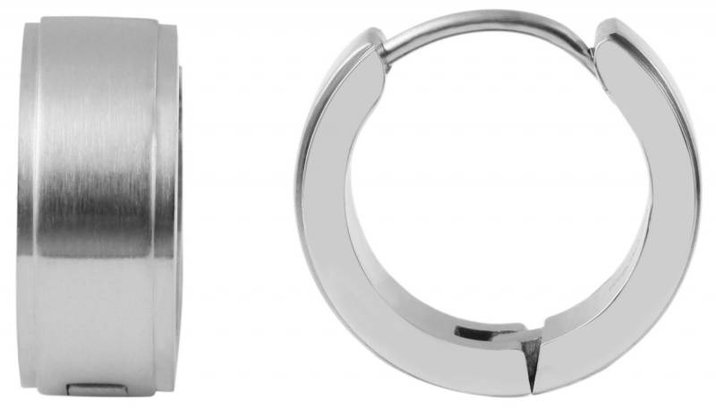 Adelia´s Paar Creolen Neuheit 2025 - Damen Creolen aus mattem Edelstahl Ø 12 mm Adelia´s Paar Creolen Neuheit 2025 - Damen Creolen aus mattem Edelstahl Ø 12 mm von Adelia´s