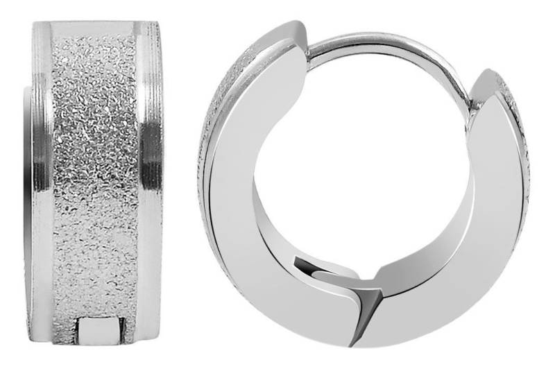 Adelia´s Paar Creolen Neuheit 2025 - Damen Creolen aus poliertem Edelstahl Ø 10 mm von Adelia´s