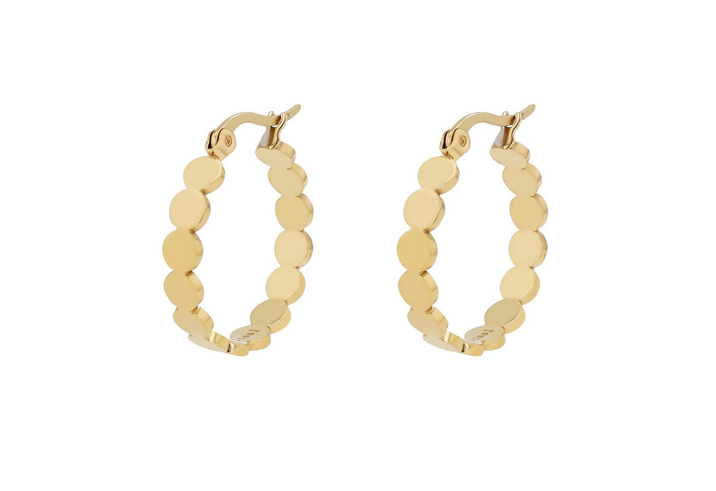 Adelia´s Paar Creolen Neuheit 2025 - Damen Creolen aus poliertem Edelstahl Ø 20 mm von Adelia´s