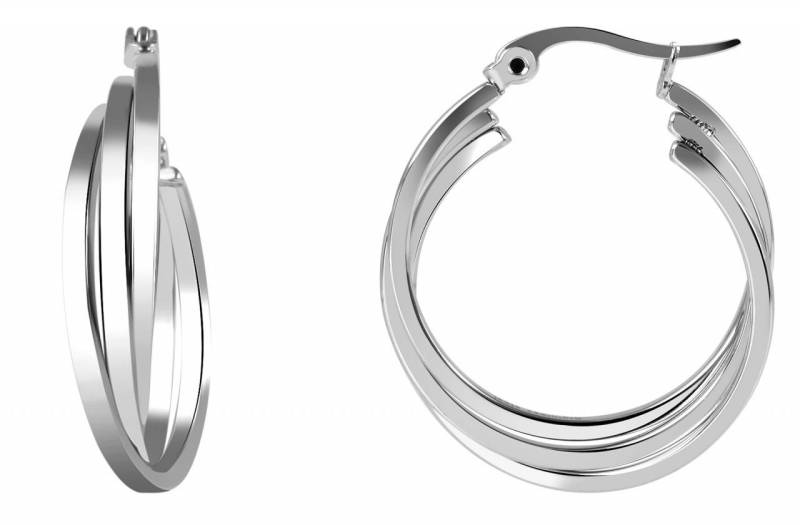 Adelia´s Paar Creolen Neuheit 2025 - Damen Creolen aus poliertem Edelstahl Ø 25 mm Adelia´s Paar Creolen Neuheit 2025 - Damen Creolen aus poliertem Edelstahl Ø 25 mm von Adelia´s