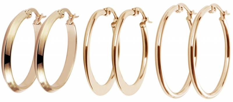 Adelia´s Paar Creolen Neuheit 2025 - Damen Creolen aus poliertem Edelstahl Ø 26 mm Adelia´s Paar Creolen Neuheit 2025 - Damen Creolen aus poliertem Edelstahl Ø 26 mm von Adelia´s