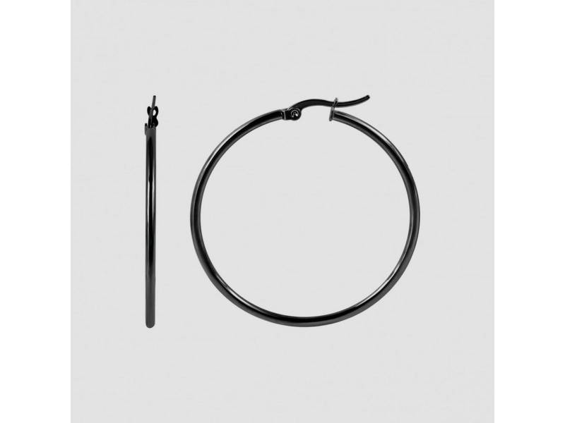 Adelia´s Paar Creolen Neuheit 2025 - Damen Creolen aus poliertem Edelstahl von Adelia´s