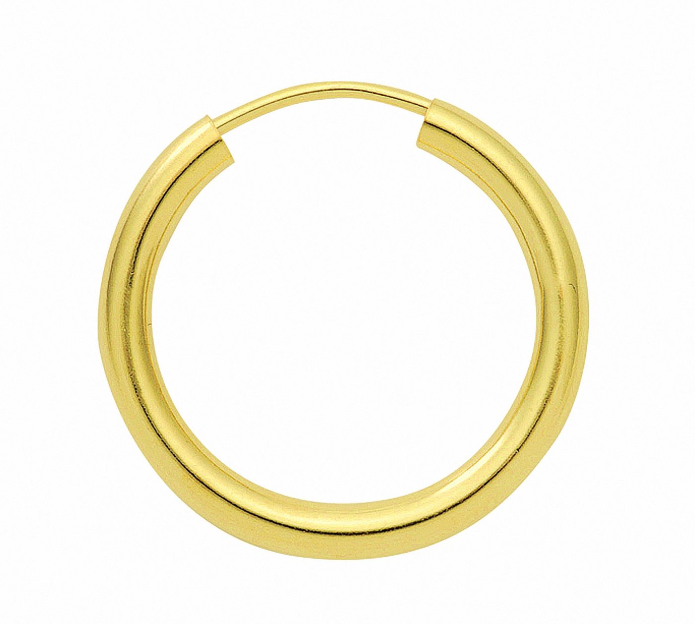 Adelia´s Paar Ohrhänger Damen Goldschmuck 1 Paar 333 Gold Ohrringe / Creolen Ø 20 mm, 333 Gold Goldschmuck für Damen von Adelia´s