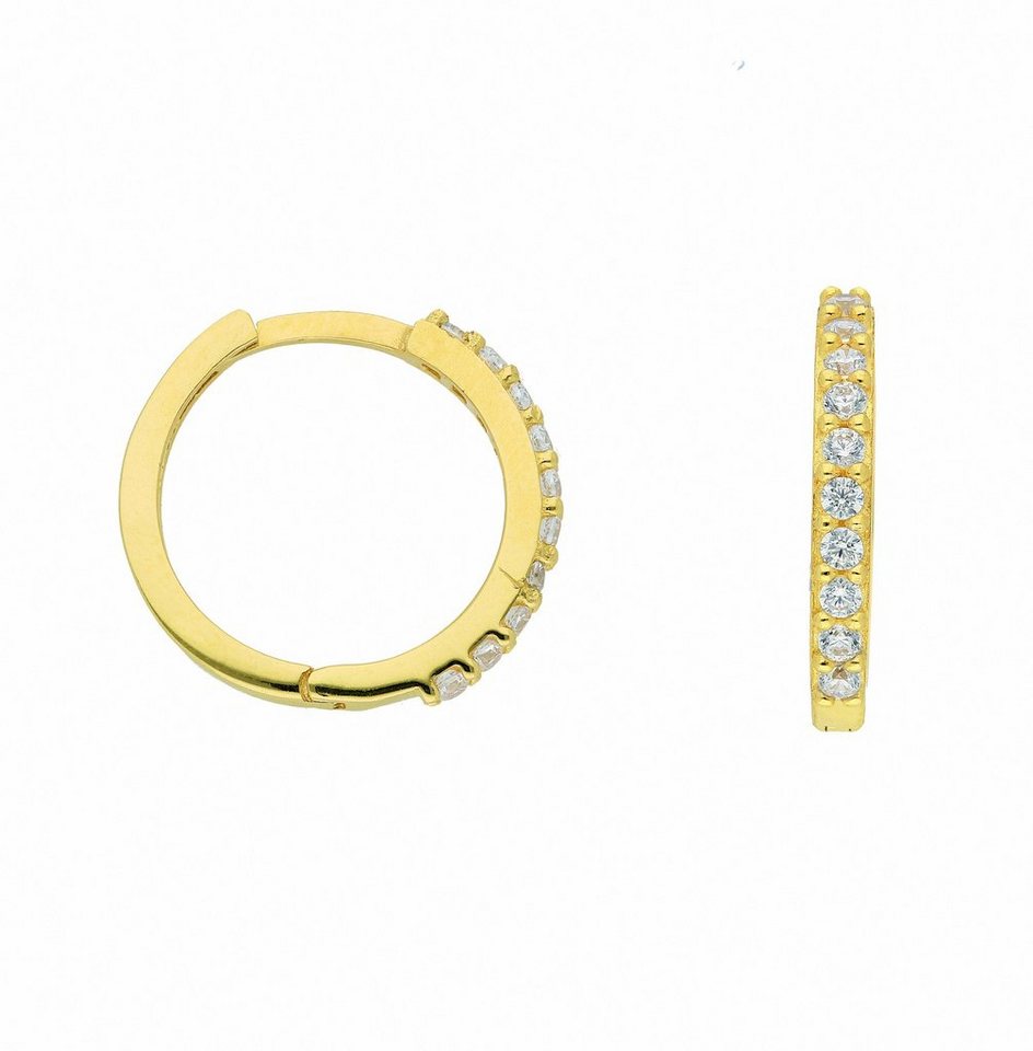 Adelia´s Paar Ohrhänger Damen Goldschmuck, 333 Gold Goldschmuck für Damen von Adelia´s