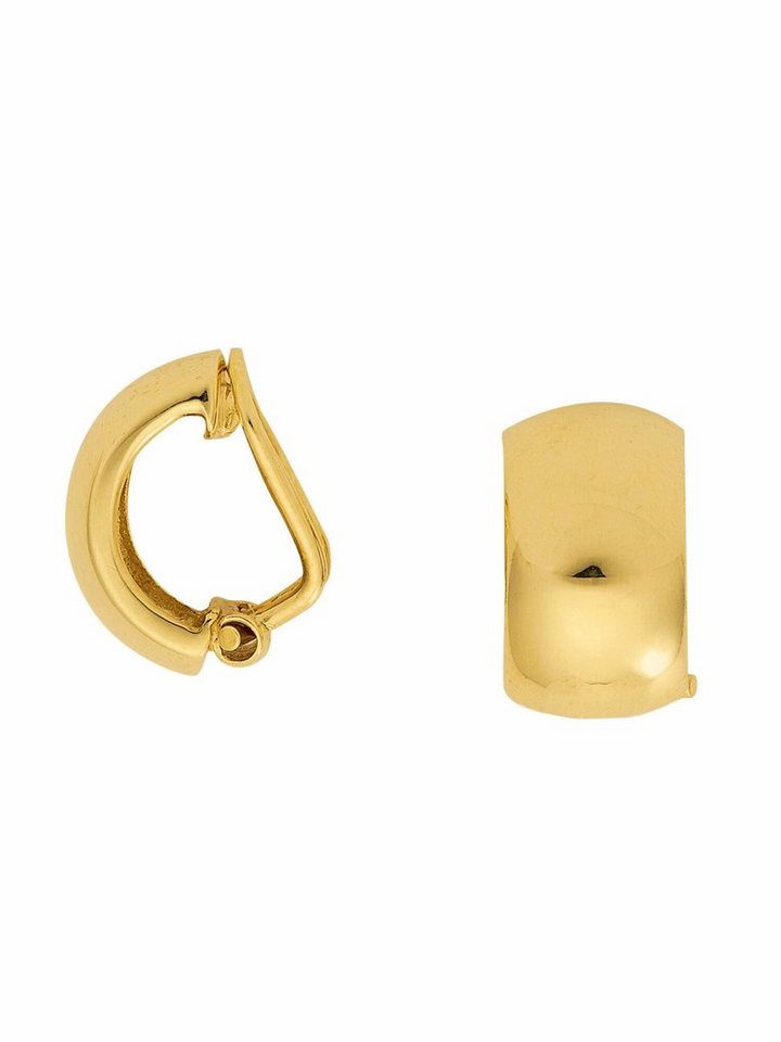 Adelia´s Paar Ohrhänger 1 Paar 333 Gold Ohrringe / Ohrclips, 333 Gold Goldschmuck für Damen von Adelia´s