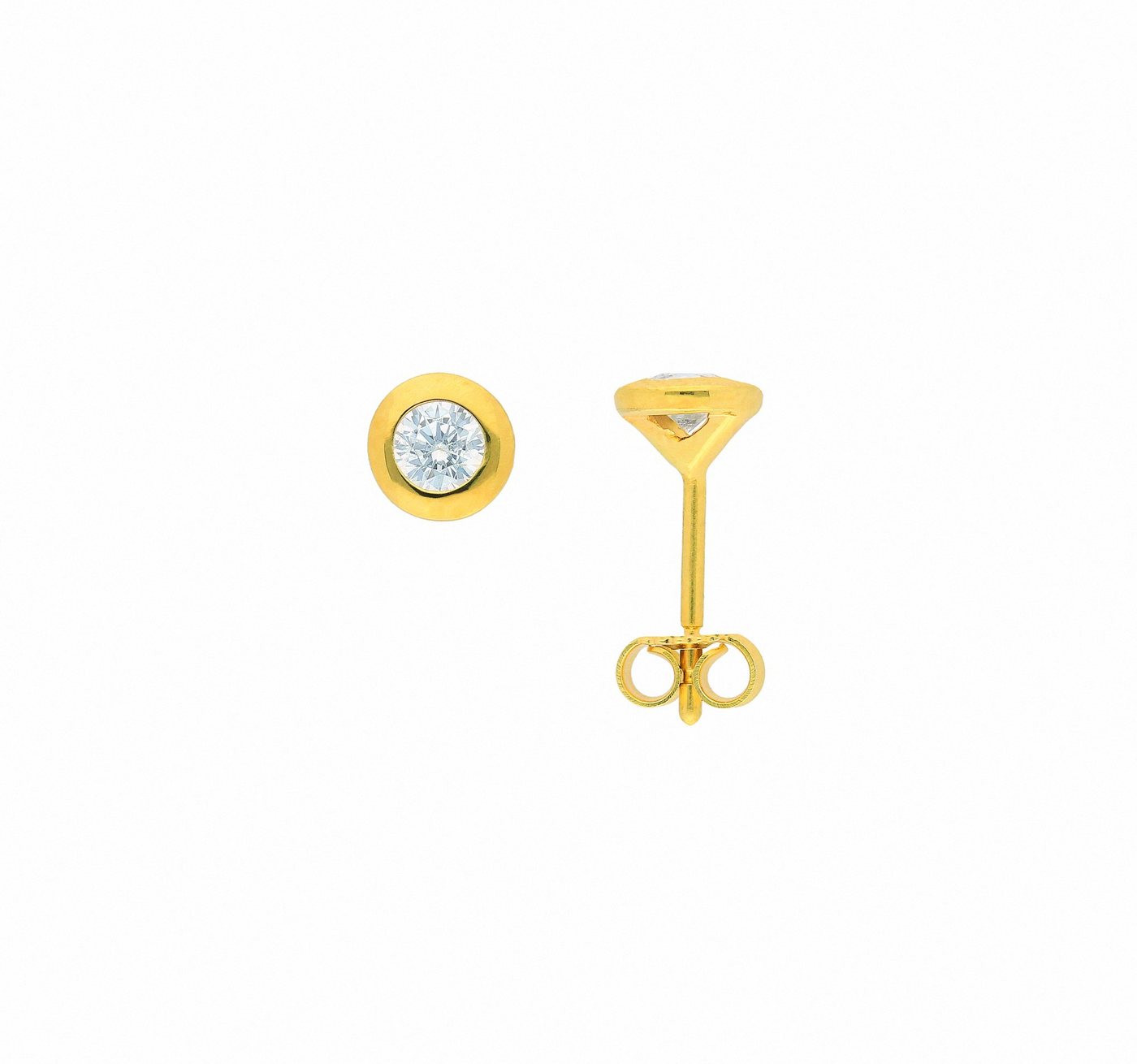 Adelia´s Paar Ohrhänger Damen Goldschmuck, 333 Gold Goldschmuck für Damen von Adelia´s