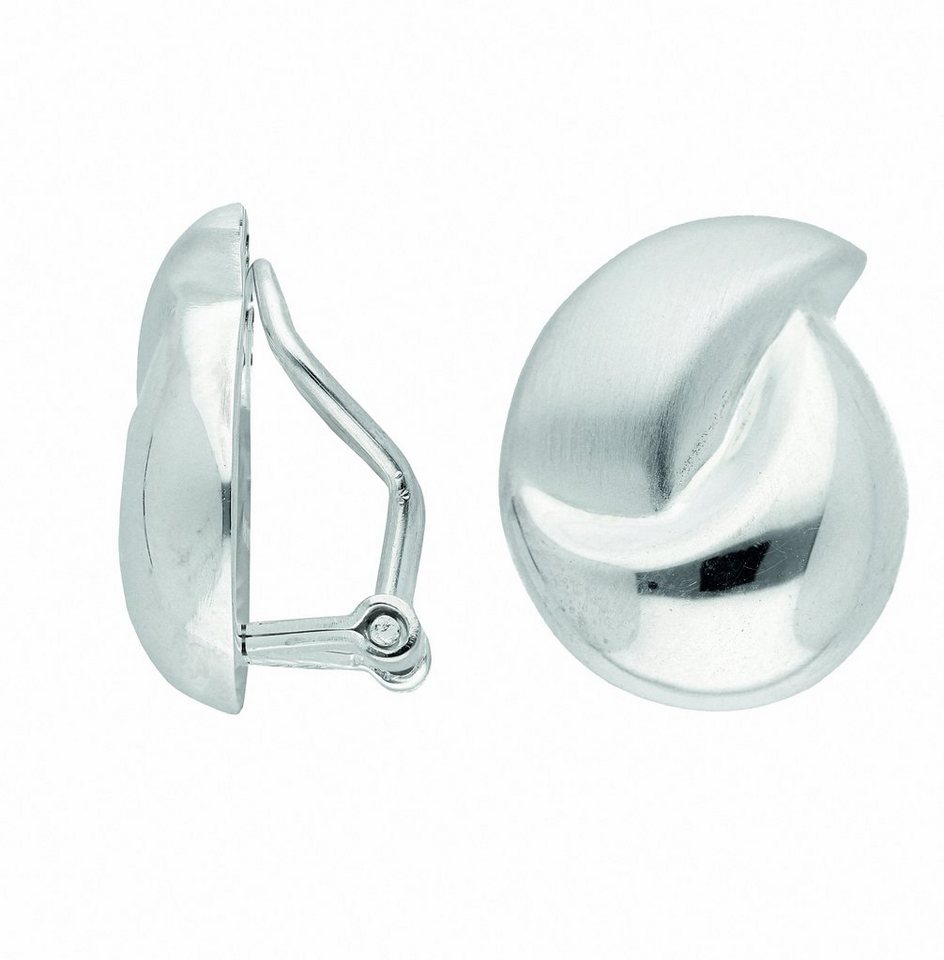 Adelia´s Paar Ohrhänger Damen Silberschmuck 1 Paar 925 Silber Ohrringe / Ohrclips, 925 Sterling Silber Silberschmuck für Damen von Adelia´s