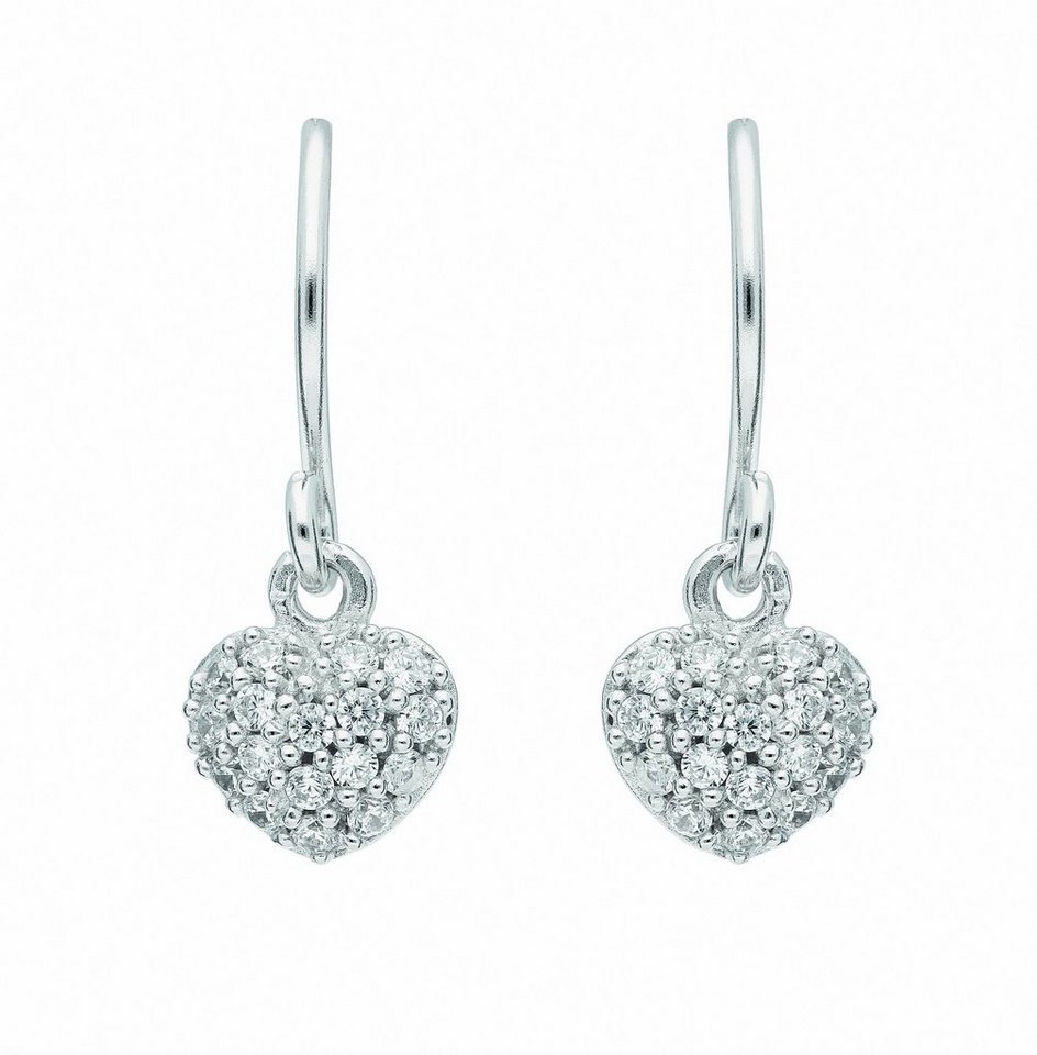 Adelia´s Paar Ohrhänger Damen Silberschmuck, 925 Sterling Silber Silberschmuck für Damen von Adelia´s