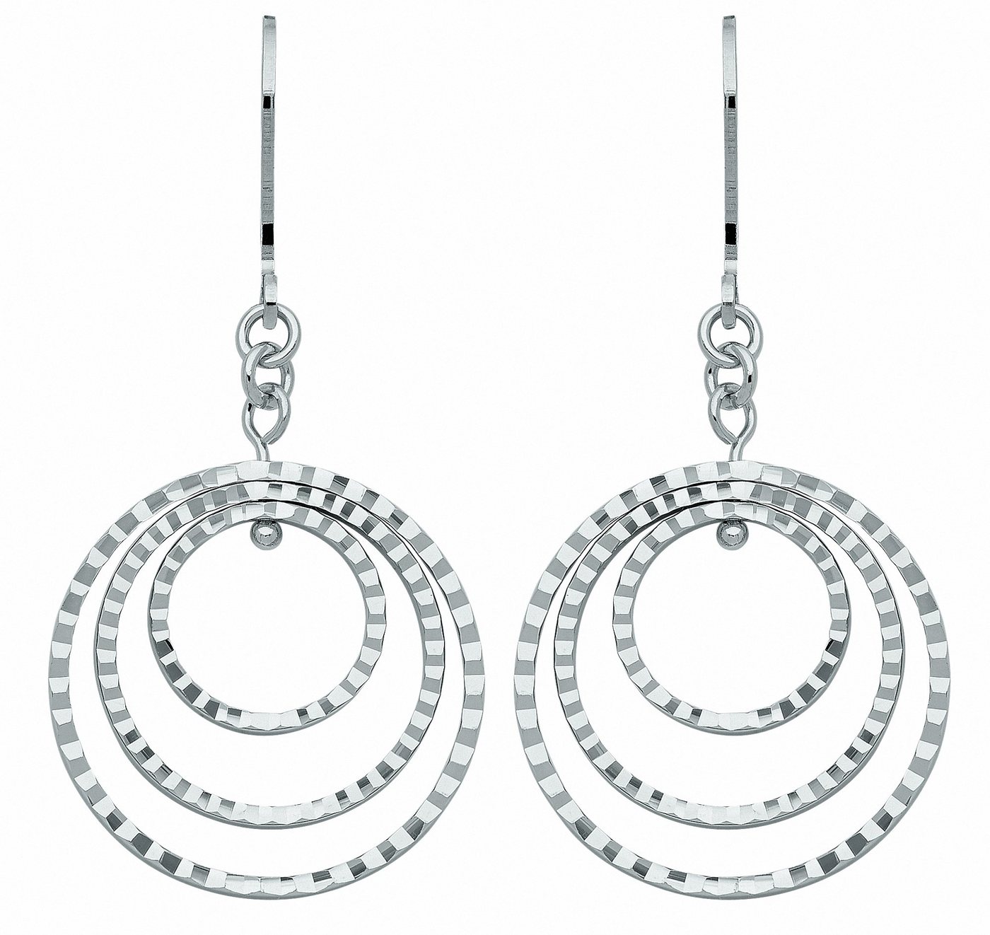 Adelia´s Paar Ohrhänger Damen Silberschmuck, 925 Sterling Silber Silberschmuck für Damen von Adelia´s