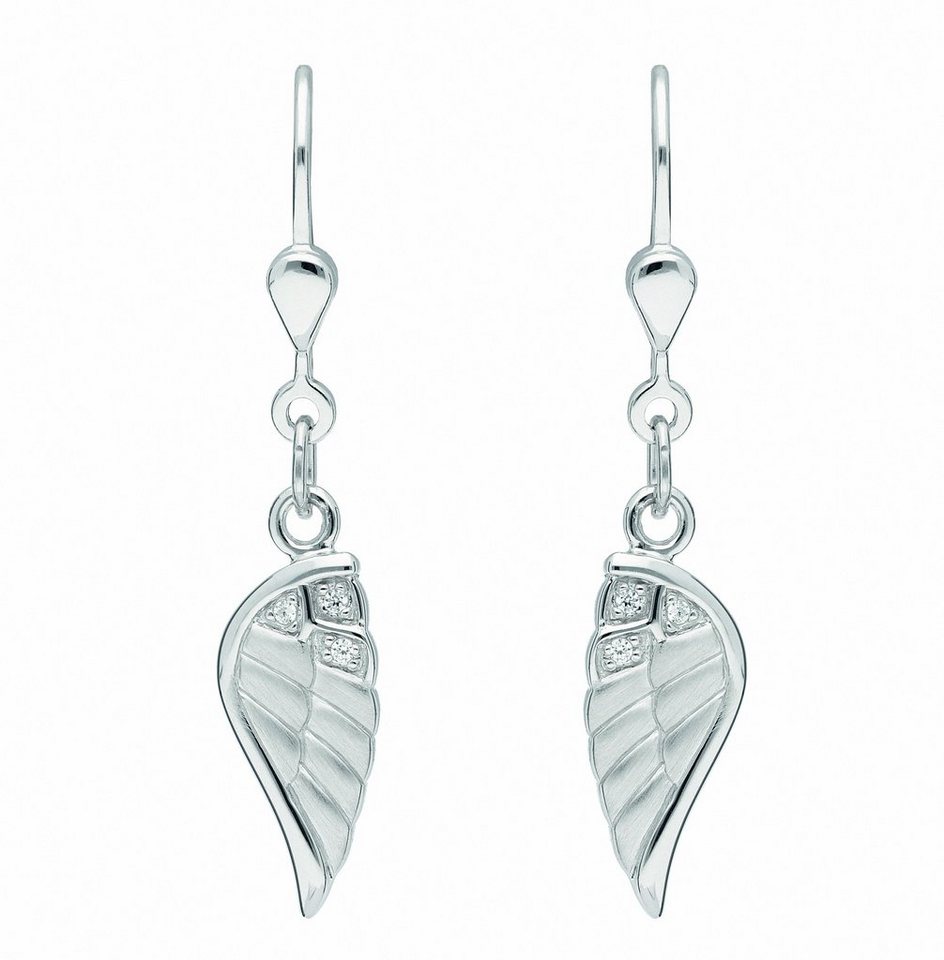 Adelia´s Paar Ohrhänger Damen Silberschmuck, 925 Sterling Silber Silberschmuck für Damen von Adelia´s