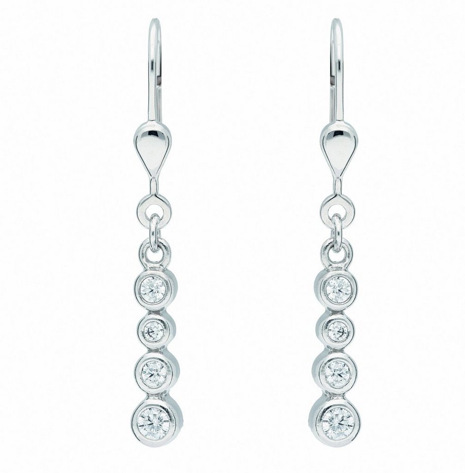 Adelia´s Paar Ohrhänger Damen Silberschmuck, Silberschmuck für Damen von Adelia´s