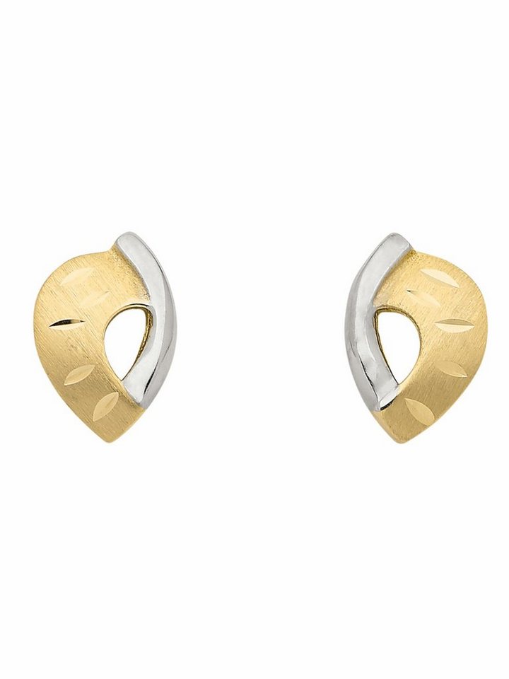 Adelia´s Paar Ohrhänger 333 Gold Ohrringe Ohrstecker, Goldschmuck für Damen von Adelia´s